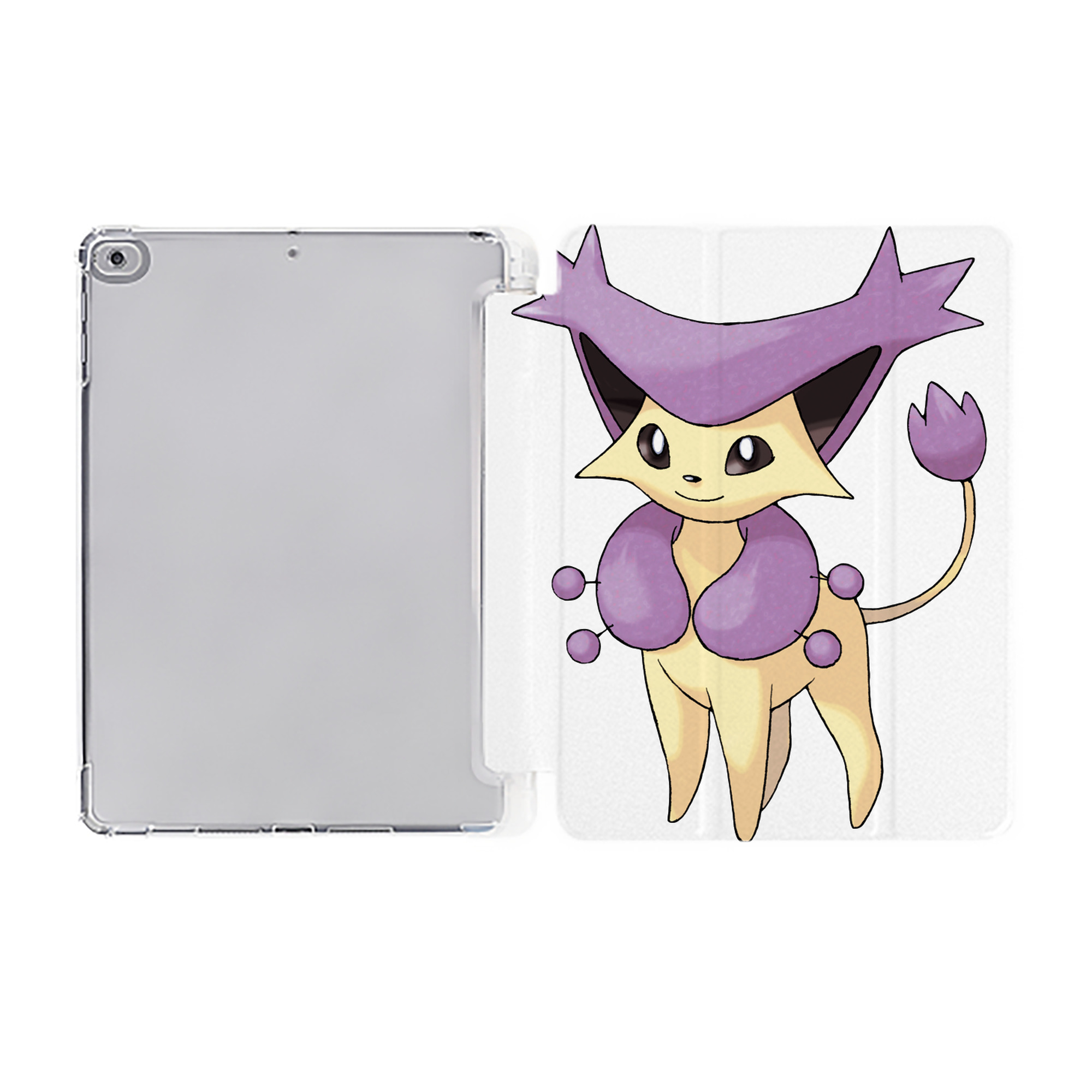 （画像用） ポケットモンスター Pokémon IPad ケース ペン収納付き 三つ折りスタンド PUレザー×シリコン 対応機種9.5/10.5/10.9インチ